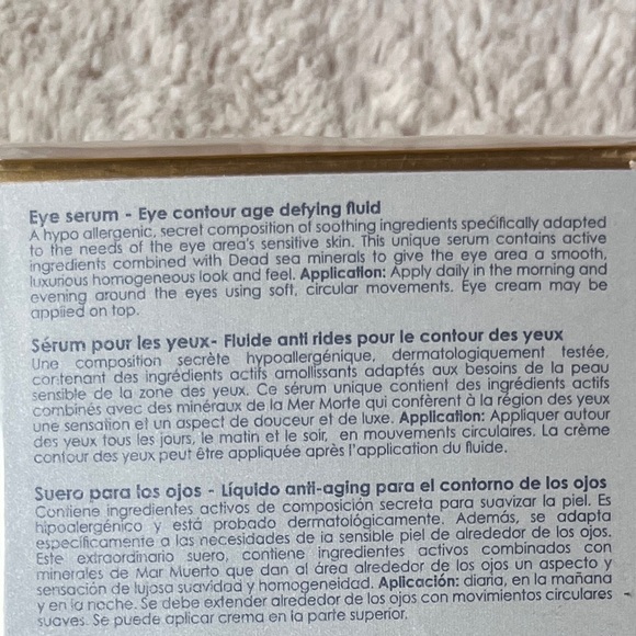 NIB Premier by Dead Sea Prestige Concentrated Eye Serum Size 1.2 fl oz - Picture 2 of 5